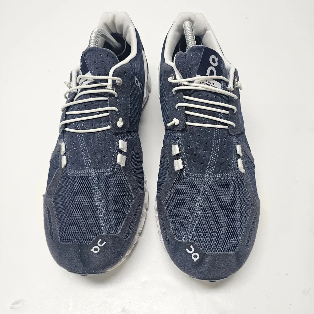 On Running Cloud 5 Navy Blue Athletic Running Shoes Sneakers Men's Size 12
